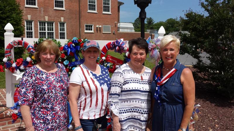 Members of SCRWC participate in the Georgetown Memorial Day Service, joining other local civic groups in laying wreaths and supporting Flags for Heroes on the Georgetown Circle. Shown are (l-r) Kathy Phillips-Page, Lisa Hudson Briggs, Cathy Watts, and Ruth Briggs King.
SUBMITTED PHOTOS